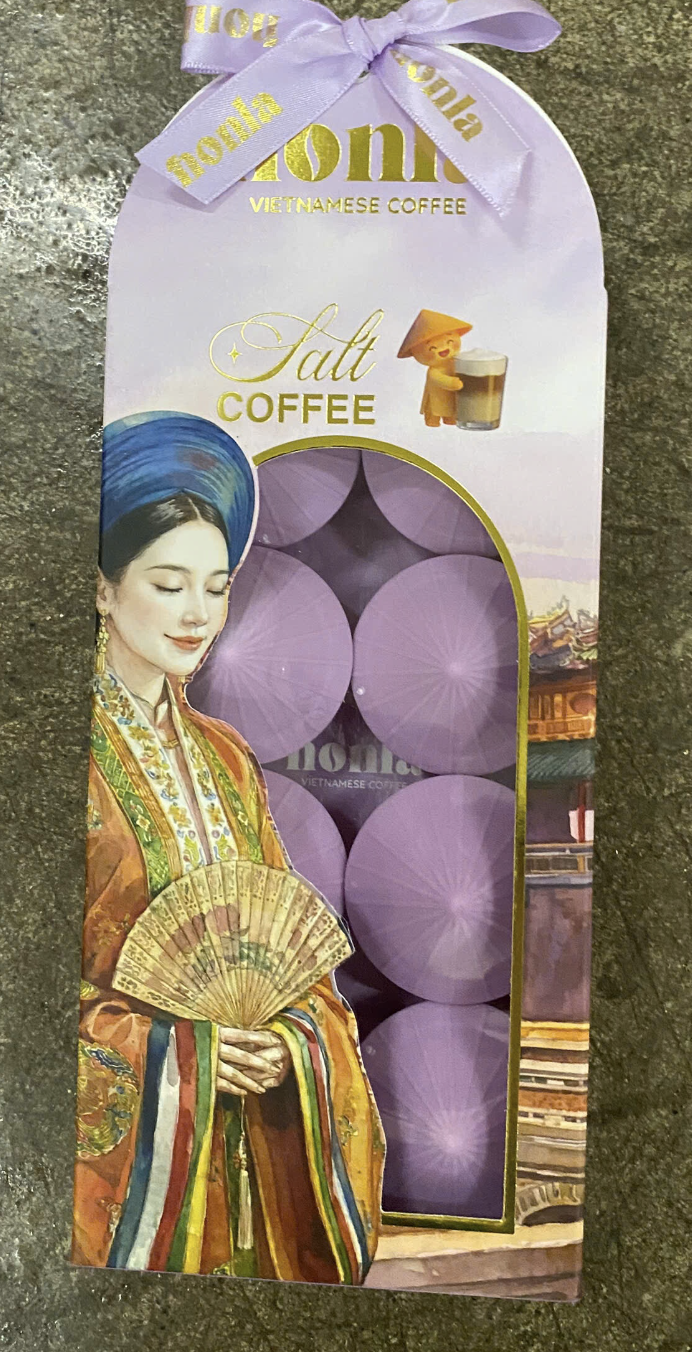 Hộp cà phê vị sữa dừa Nonla 180g